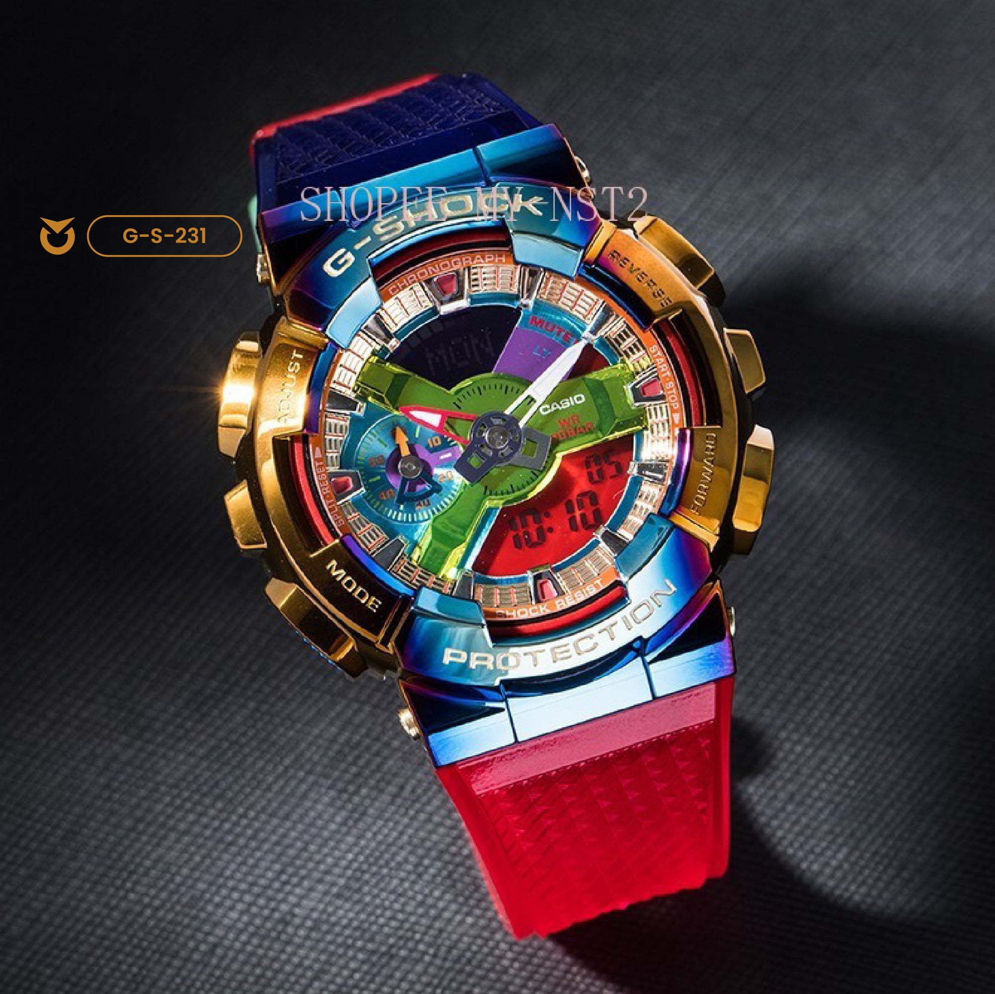 RELOJ G-SHOCK - METAL RESINA TORNASOL  GM-110  G-S-231 (2)