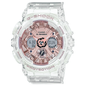 RELOJ G-SHOCK - TRANSPARENTE Y ROSA GA-120BB | G-S-144 | G-S-193 PARA HOMBRE