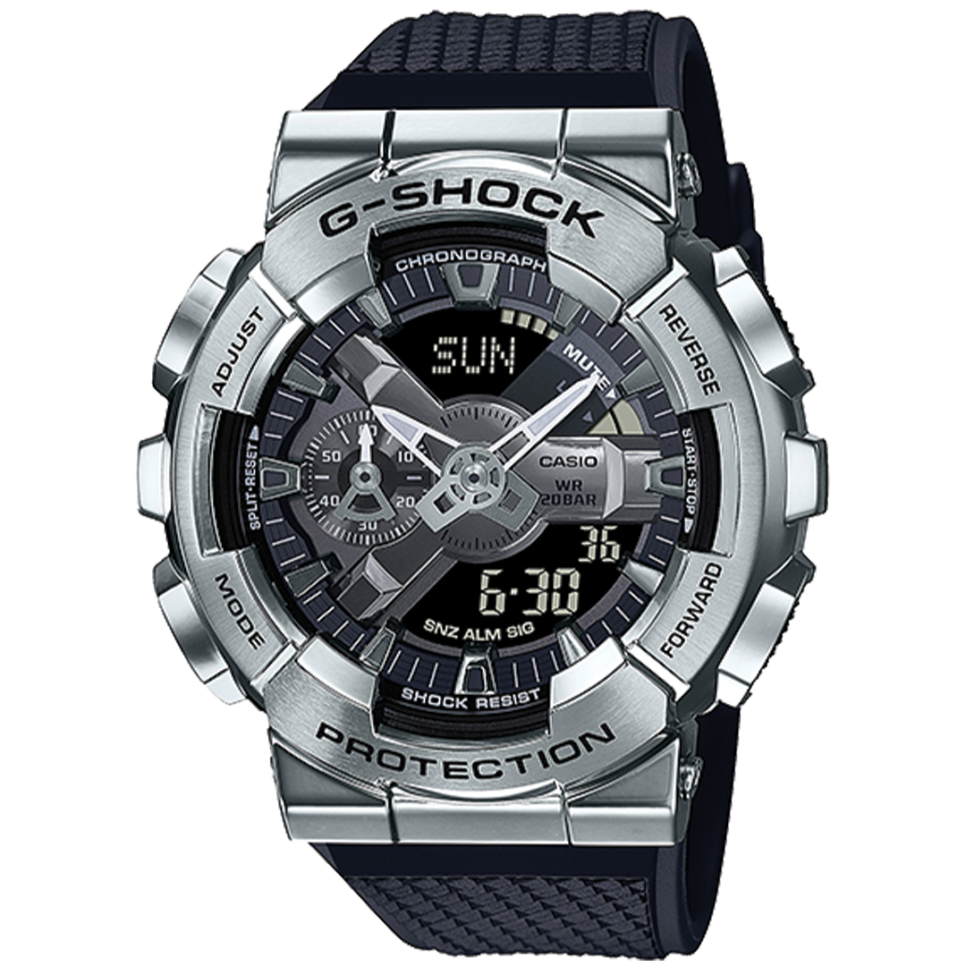 RELOJ G-SHOCK CASUAL PLATA Y DORADO | G-S-152 | G-S-154