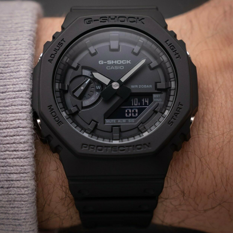 RELOJ G-SHOCK CAUSAL NEGRO GA-2100 - OAK | G-S-48 (2)