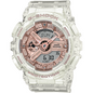 RELOJ G-SHOCK DEPORTIVO TRANSPARENTE CON ROSADO | G-S-156