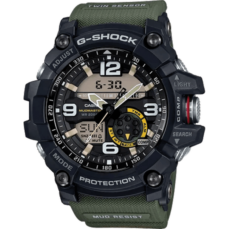 RELOJ G-SHOCK DEPORTIVO VERDE MUDMASTER | G-S-164