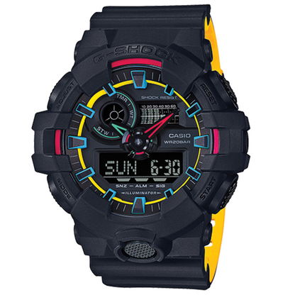 RELOJ G-SHOCK DISCOVERY COLORS | GA-700 | DEPORTIVO CASUAL | G-S-101 (1)