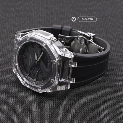 RELOJ G-SHOCK OAK NEGRO BLANCO TRANSPARENTE | G-S-276 PARA HOMBRE