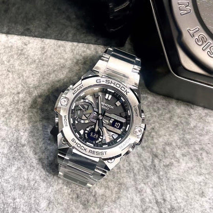 RELOJ G-SHOCK PLATEADO | G-S-233 - G-S-330-2
PARA HOMBRE