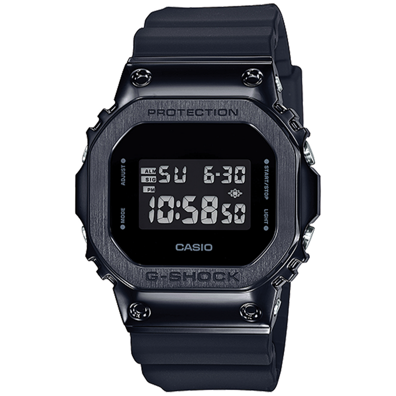 RELOJ G-SHOCK SQUARE BLACK - GM-5600 - DEPORTIVO CASUAL - NEGRO PARA HOMBRE- G-S-151-1