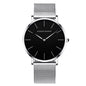 RELOJ HANNAH MARTIN ORIGINAL - ELEGANTE NEGRO Y PLATEADO PARA HOMBRE HM-CH02 | HAN-43 | HAN-44