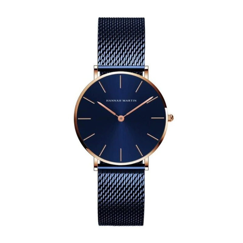 RELOJ HANNAH MARTIN ORIGINAL CASUAL AZUL | HAN-3 (1)