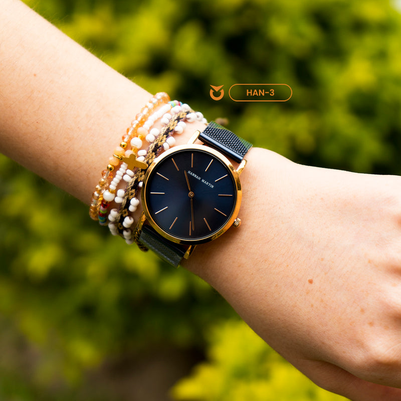 RELOJ HANNAH MARTIN ORIGINAL CASUAL AZUL | HAN-3 (3)