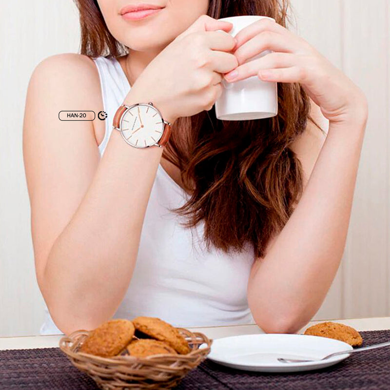 RELOJ HANNAH MARTIN ORIGINAL CASUAL MARRON PARA MUJER | HAN-20