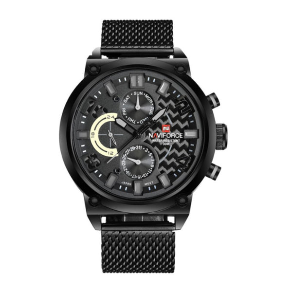 RELOJ NAVIFORCE - CASUAL NEGRO |  NAV-41 PARA HOMBRE