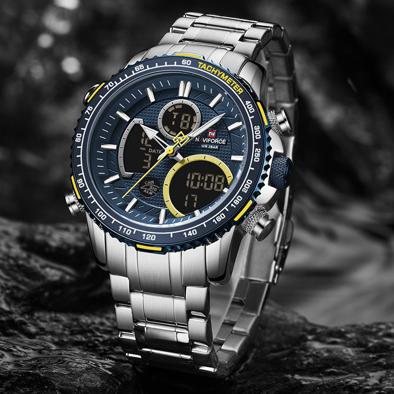 RELOJ NAVIFORCE - NF9182 - PLATEADO AZUL | NAV-20_3