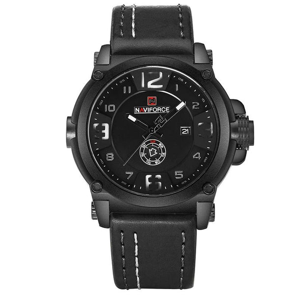 RELOJ NAVIFORCE-  NEGRO TOTAL | SKU: NAV-17 - CLOCK-PERU