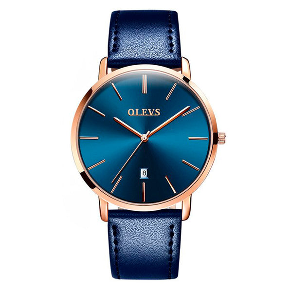 RELOJ OLEVS ORIGINAL - ELEGANTE MARRÓN AZUL CLÁSICO | OLE-2| OLE-3 | OLE-4 (1)