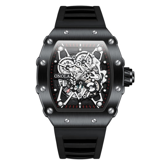 RELOJ ONOLA ORIGINAL CASUAL NEGRO GRIS | ONO-10 | ONO-11 (1)