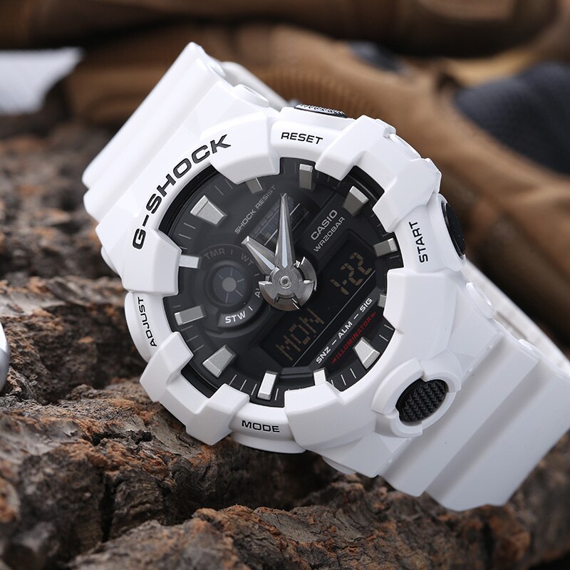 RELOJ ORIGINAL  G-SHOCK - BLANCO -DEPORTIVO - CASUAL OG-S-1 