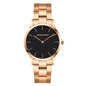 RELOJ ORIGINAL HANNAH MARTIN - ELEGANTE - ORO Y NEGRO | HAN-31 para dama