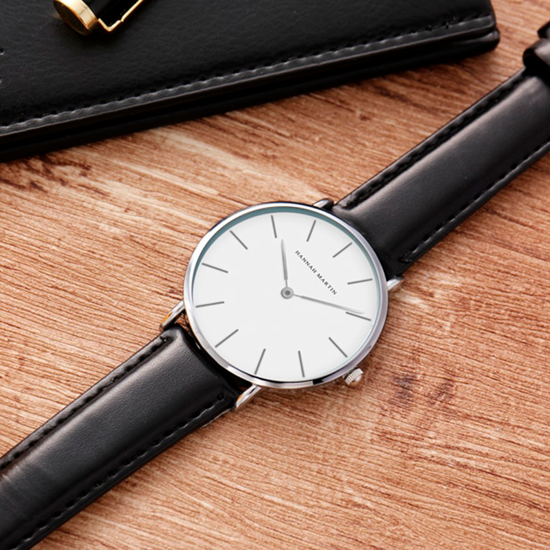 RELOJ ORIGINAL HANNAH MARTIN - ELEGANTE Y CASUAL - PLATEADO | HAN-17 (1)