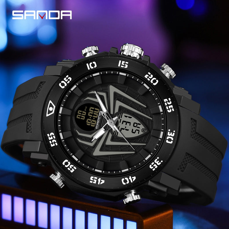 RELOJ SANDA ORIGINAL CASUAL NEGRO ARAÑA PARA HOMBRE
| SAN-60 | SAN-61