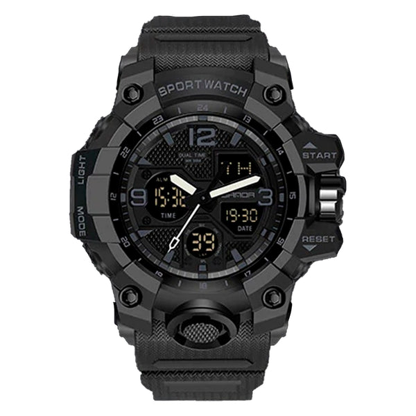 RELOJ SANDA ORIGINAL DEPORTIVO NEGRO - VERDE | SAN-23 | SAN-24 | SAN-27 (1)