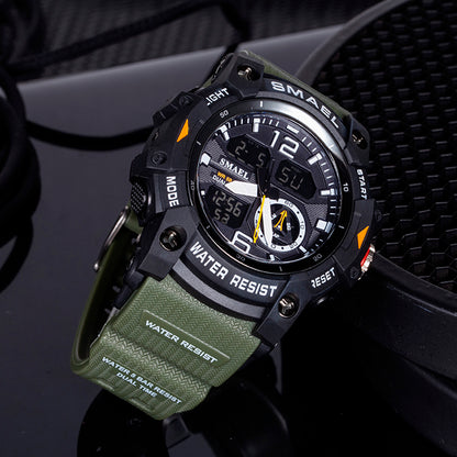 RELOJ SMAEL - 8007 - VERDE  CAUCHO MILITAR | SMA-17_4