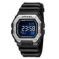 RELOJ SMAEL ORIGINAL CASUAL NEGRO DIGITAL | SMA-21 (1)