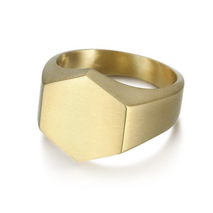 ANILLO HEX UNIK DORADO | RIN-37