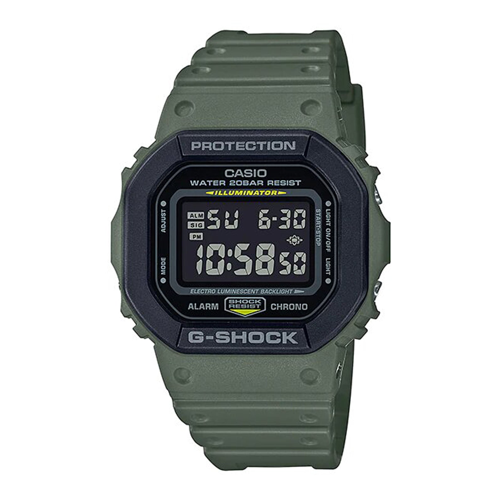 Reloj_G-shock-Original-DW-5610SU-3D Para hombre - Verde