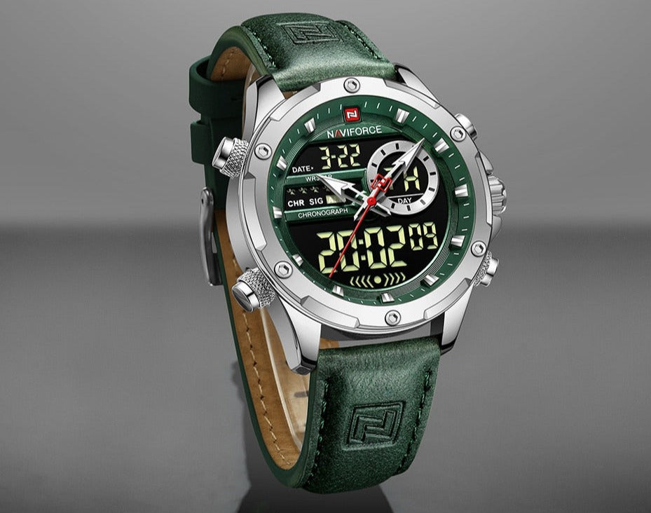 RELOJ NAVIFORCE ORIGINAL CASUAL MARRÓN Y NEGRO | NAV-112 | NAV-113 | NAV-80