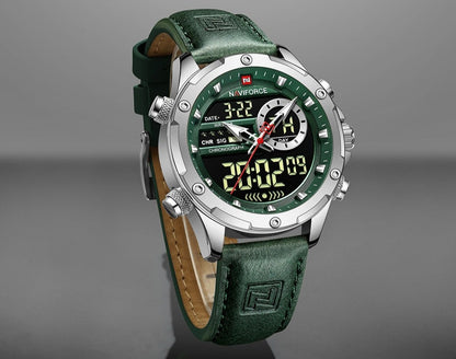 RELOJ NAVIFORCE ORIGINAL CASUAL MARRÓN Y NEGRO | NAV-112 | NAV-113 | NAV-80