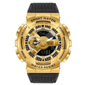 RELOJ SANDA DEPORTIVO PLATEADO Y DORADO | SAN-53 - SAN-33