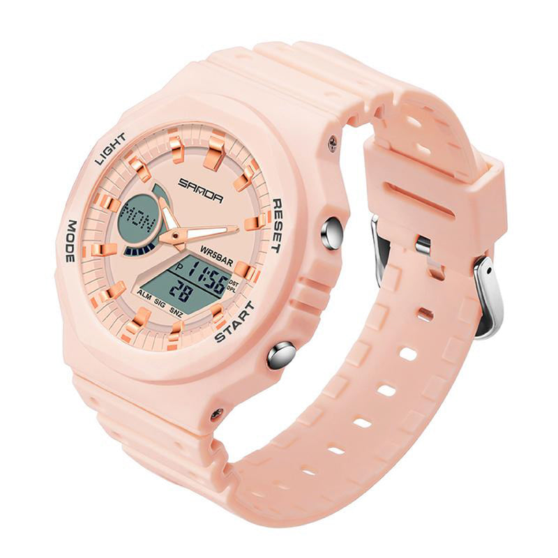RELOJ SANDA MODERN PINK & WHITE  | SAN-39