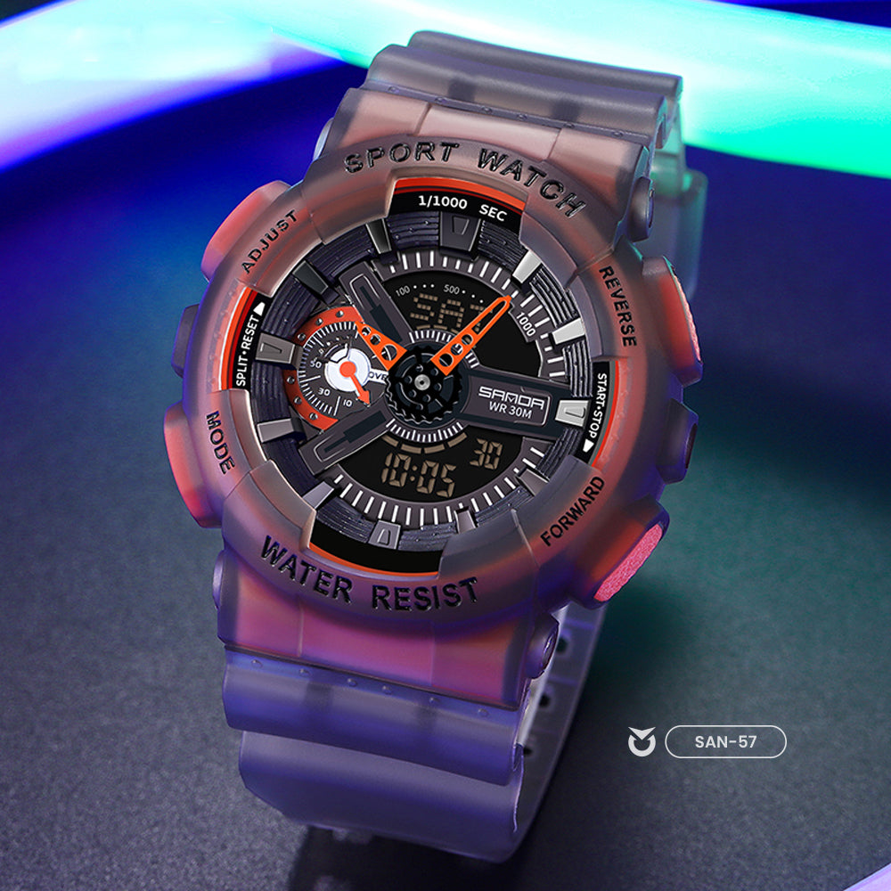 RELOJ SANDA COLORES VARIADOS | SAN-57 - WEI-1 - SAN-28 - SAN-29 - SAN-42 - SAN-43