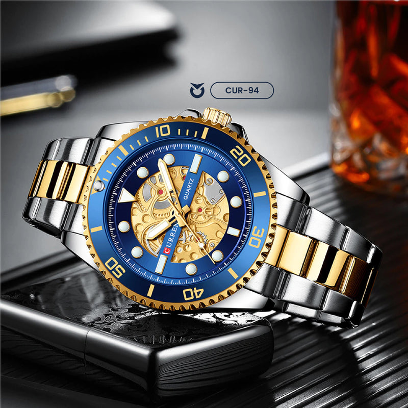 RELOJ CURREN GOLD RON AND GRAY | SKU: CUR-94