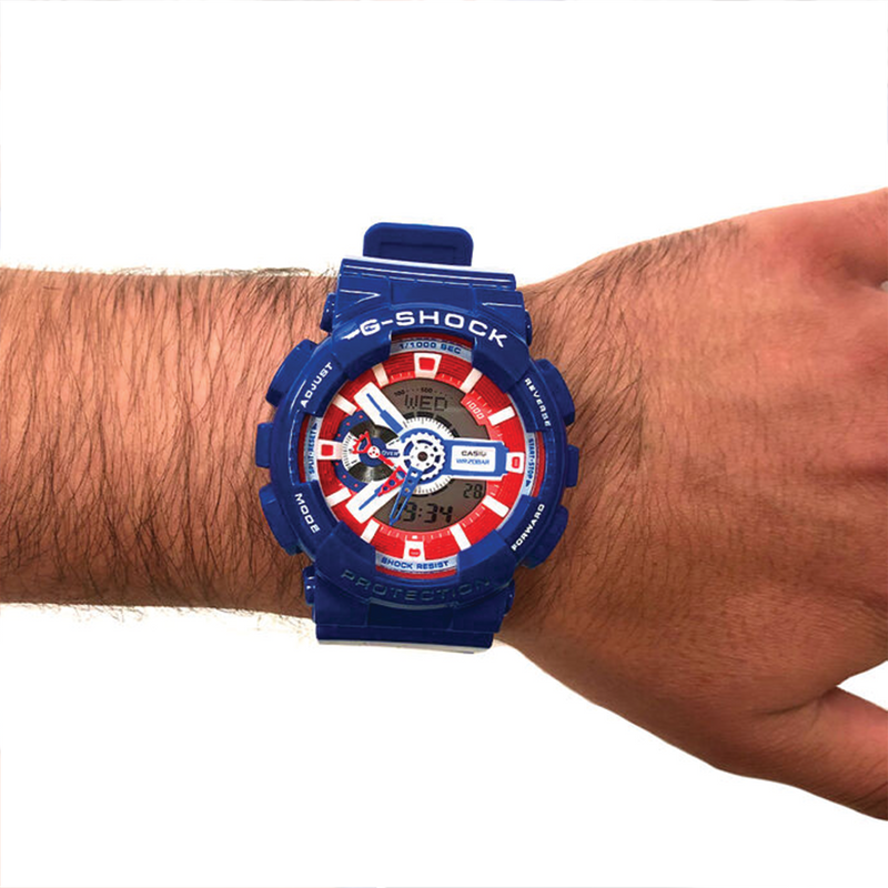 RELOJ G-SHOCK - CAPITÁN AMÉRICA | SKU: G-S-134