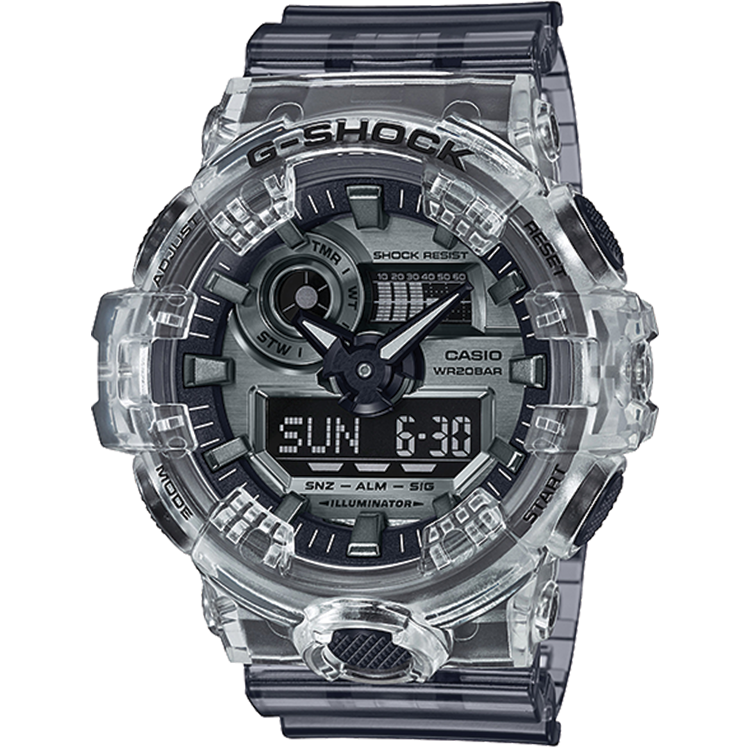 RELOJ G-SHOCK - DISCOVERY TRANSPARENTE | SKU: G-S-124 | G-S-211 | G-S-274 | G-S-101