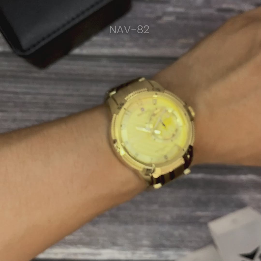 RELOJ NAVIFORCE - TOTAL GOLD VERANO | SKU: NAV-82