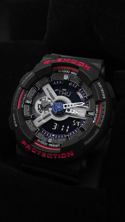 RELOJ G-SHOCK DEPORTIVO - CORREA DE RESINA | GA-110 TOP