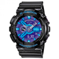RELOJ G-SHOCK - AZUL NEÓN | SKU: G-S-46 - CLOCK-PERU