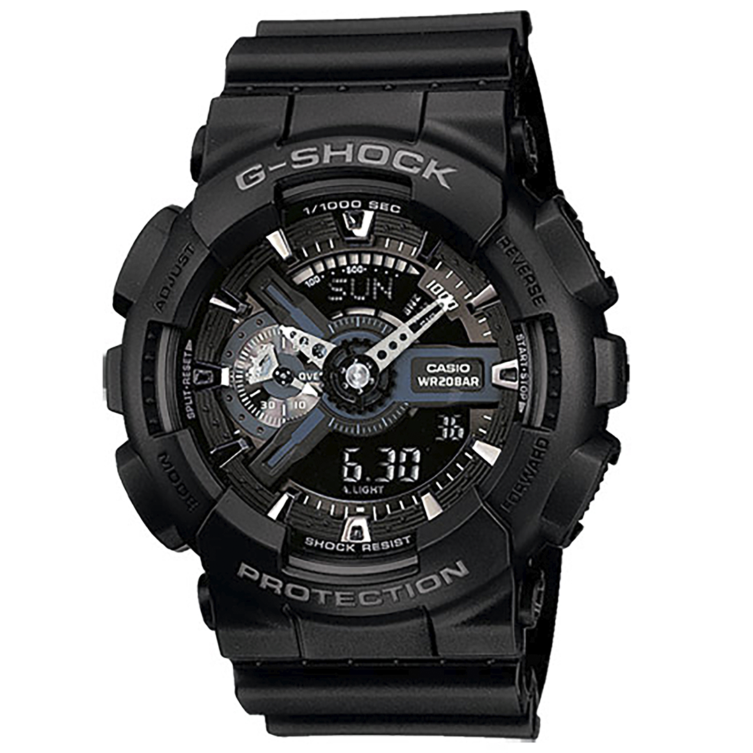 RELOJ G-SHOCK - NEGRO | SKU: G-S-5 - CLOCK-PERU