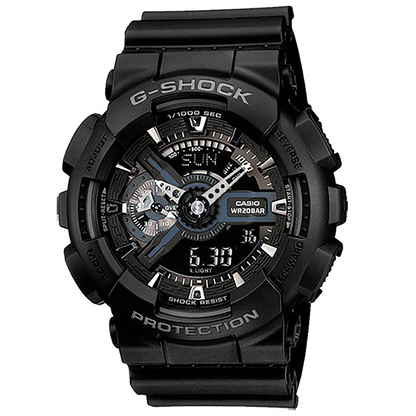 RELOJ G-SHOCK - NEGRO | SKU: G-S-5 - CLOCK-PERU