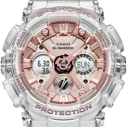 RELOJ G-SHOCK - TRANSPARENTE ROSADO | SKU: G-S-193